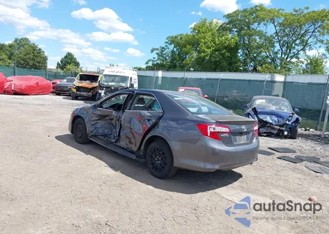 2012 Toyota Camry Le from USA, damaged, VIN 4T4BF1FK6CR243347